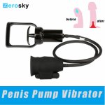 10 Speed Penis Pump Vibrator Penis Enlargement Vacuum Pump Penis Extender Sex Toys Male pump penis Enlargement Adult Sexy Toy