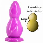 Super Huge Anal Plug Suction Cup Butt Plug Vagina Orgasm Stuffed Anal Dildo Prostrate Massage Sex Toy for Women Sex Products