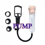 Free shipping USPS Shipping to US Penis Pump Penis Enlargement Extender Delaying Exercise Masturbation Sex Toys for Men