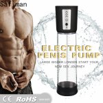 HEYIYI Electric Penis Pump Enlargement  Pump Enlarge Tool Strong Automatic Penis Suction Strength Sex Toys Penis Extending Toys