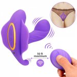 Vibrators  Rechargeable Wireless Remote Control Wearable Panties Vibrating egg Vaginal Clitoris Stimulator sex toys for woman