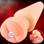 Two Heads Unisex Gode Big Anal Butt Plug Sex Toys for Men Womem Couples Dildo Enchufe Erotic Gay Flesh Sex Adult Toy Skin touch