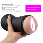 Male Automatic 10mode vibration audio adult male masturbation Cup Realistic Pocket Pussy Vagina Sex Toys for men