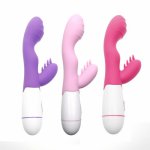 LOAEY 30 Speeds G Spot Vibrators For Women, USB Rechargeable Dual Vibration Waterproof Adult Sex Toys Erotic Machine