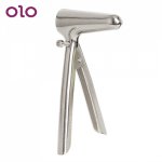 OLO Anal Expansion Expander Anus Speculum Stainless Steel Anal Vaginal Dilator Sex Toys for Women Men Adult Products