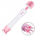 Tongue Vibrators AV Wand Licking Clitoris Stimulator Massager Vibrator Masturbator Sex Toys For Woman
