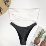 Shiny Sequin Bikini 2019 Women Swimsuit Sexy Set Separate Female Swimwear Summer Low Waist Push Up Bathing Suit
