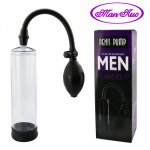 Male Manual Penis Enlargement Pump Vacuum Pump Men Dick Proextender Device Strengthen Enlarger Massage Care Erection Helper