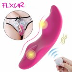 FLXUR Portable Clitoral Stimulator 10 modes Wireless Remote Control Vibrator Invisible Panties Vibrating Egg Sex Toys For Women