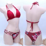 Sexy Thong Brazilian Bikini Set Biquini 2019 New Push Up Swimsuit Swimwear Women Bathing Suit Cut Out Bikinis Swimming Suit