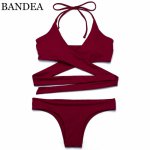 BANDEA brand bikini sexy swimwear women swimsuit 2019 Beach wear Bathing Suit Brazilian Bikini Set Maillot De Bain Biquini