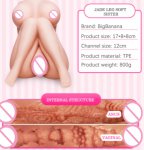 Bigbanana Realistic Vaginal Male Masturbator Pocket Pussy Silicone Sex Toys for Man Sex Products pussy masturbator