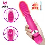 DIBE Thrusting-Rabbit-Dildo-Vibrator-G-spot-Multispeed-Massager-Female-Adult-Sex-Toy