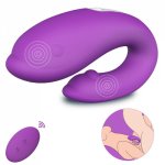 Himall Silicone Remote Control Vibrator, Adult Sex Toy for Women Couple USB Rechage G spot Vibe Massage Clitoris Stimulator