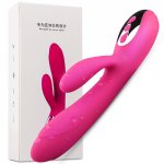 Rabbit Vibrator 7 modes G Spot Vagina Shocker Sex Product USB Rechargeable Female Masturbation Dildo Vibrator Sex Toy for woman