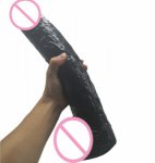 38CM Super Huge Dildos Thick Giant Long Dildo Realistic Anal Butt with Suction Cup Big Dick Dong Soft Penis Sex Toy For Women