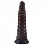 FAAK long anal plug huge butt stopper analPlug Dildo with suction cup adult products anus prostate massage masturbation Sex shop