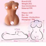 Hong Kong JUSE Mini 3D All Full Silicone  Doll Adult Male Masturbation Breast anus and vagina