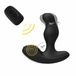 Rotating 16 Mode Vibration Male Prostate Massager G-Spot Stimulate Vibrator Butt Plugs Anal Sex Toys Masturbator for Men Women