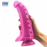 Faak, FAAK 24x7.2cm super Huge dildo Horse dildo Sex Toys For Woman fleixible Penis Realistic Giant Animal Dildo Suction Cup Dildos.