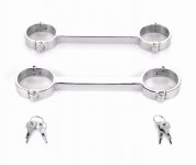 Stainless Steel Handcuffs For Sex Bdsm Bondge Harness Metal Handcuffs Sex Slave Adult Games Bondage Restraints Toys For Couples