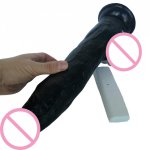 12 Inch Giant Dildo Vibrator Suction cup Super Big Dildos Huge Realistic Artificial Rubber Penis Vibrador Sex Toys for Woman