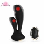 10 Modes Dildo Vibrator for Women Waterproof Wireless Remote Control Female G spot Anal Prostate Massager Adult Sex Toys