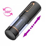 Automatic Telescopic Masturbator For Man Oral Blowjob Sucking Vibrator Penis Pump Sex Machine For Man Real Pussy Sex Toys