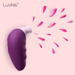 Luvkis 7 Speed Tongue Licking Vibrator Oral Clitoris Sex Vibrator For Female Nipple Clit Sucker Couple Massager  Adult Sex Toy
