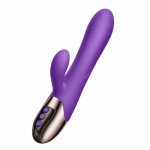 7 Frequency Heating Telescopic G Spot Vibrator Massager Clitoris Stimulator Adult Sex Toy for Women Couple