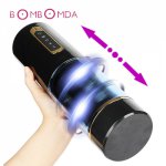 Automatic Telescopic Sex Machine Masturbation Cup Vibrator For Men Real Rotaion Vagina Pussy Oral Sucking Adult Sex Toys For Man