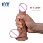 7.5 Inch Sucker Realistic Dildo Soft Silicone Penis Stimulate Female G-Spot Clite Non Vibrator Couples Adult Sex Toys Anal Dildo