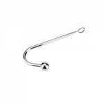 Stainless Steel Metal Anal Hook with Ball Hole Butt Plug Dilator Prostate Masturbator Man Male Massager Exotic Anal Plug Sex Toy