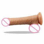 Realistic Foreskin Dildo Big Penis Liquid Silicone Dick Huge Dildos With Strong Suction Cup Cock Sex Toys for Women Sex Products