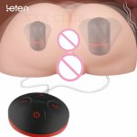 Leten, Leten 2.8kg AV star Yui Hatano's ass mold Passionate vibrating anal & Vagina Interactive moan, Masturbating Toy Pussy for men