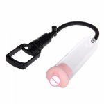 Penis Pump Silicone Penis Enlarger Extender Stretcher Penis Enlargement Men's Power Beginner Man Sex Toys for Men