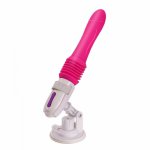 10 Speeds Silicone Pump Dildo Vibrator Mini Gun Machine Ball Rotation And 45mm Thrusting G Spot Dildo Vibrator Sex Toy Fot Women