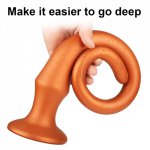 4 size Super Long Dildo Soft Huge Anal Butt Plug For Men Prostate Massage Anus  vagina stimulation Adult Game Sex Toy For Women