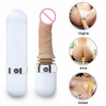 7 Mode Vibrating Dildos Big Power Thrusting Vibrating Heating Warm Rechargeable Sex Toys For Women Masturbation Sex Products