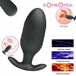 anal plug butt plug sex toy for adult electric shock butt plug 7 frequencies 3 electric modes for men women masturbator sex shop