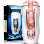 Leten, Leten For Man10 Modes Strong Vibrator Full Automatic Male Masturbation Cup Pocket Pussy Penis enlargement pump Glans exerciser