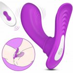 Wearable Clitoris G-spot Vibrator,Remote Control Butterfly Vibrator,G Spot Vagina Clit Stimulator,Adult Sex Toy for Women