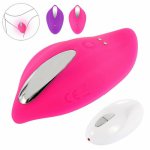 Female Invisible Quiet Panty Vibrator Wireless Remote Panties Vibrating Egg Wearable Rechargeable Massager Sex Toys for Women