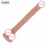 GaGu Size 16.54 inch long dildo super soft long dildos for women with suction cup realistic horse dildo big black animal penis