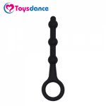 Adult Anal Sex Toy Silicone Butt Plug 2cm Thin Beads For Beginner Flexible Anal Balls Prostate Massager Gay Men Masturbator