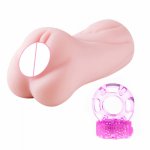 Realistic Deep Throat Male Masturbator Artificial Vagina Anal Erotic Sex Toys for Men Adult Sex Toy Pussy Penis Masturbation Cup