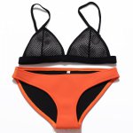 Sheshot diving Push up Bikini set neoprene wet suit Underwater hunting swimwear swimsuit for women split plus size sexy biquini