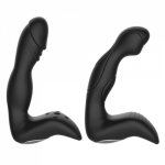 10 Speeds Silicone Anal Plug Prostate Vibrator Powerful Butt Stimulator Adult Sex Toy for Men Couples