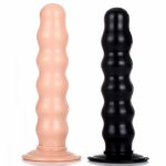 Suction Cup Anal Beads Long Butt Plug Long Dildo Anal Plug Dilator G Spot Stimulator Buttplug Adult Sex Toys For Woman Men