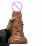 32*6.5CM Giant Dildo For Women Realistic Penis Female Masturbator Super Big long  Anal Butt Plug Dildos Suction Cup Sex Toys